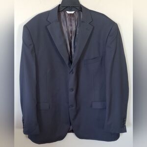 Gino Valentino Milano Australian Wool and Silk Blend Men's Suite Coat Si…